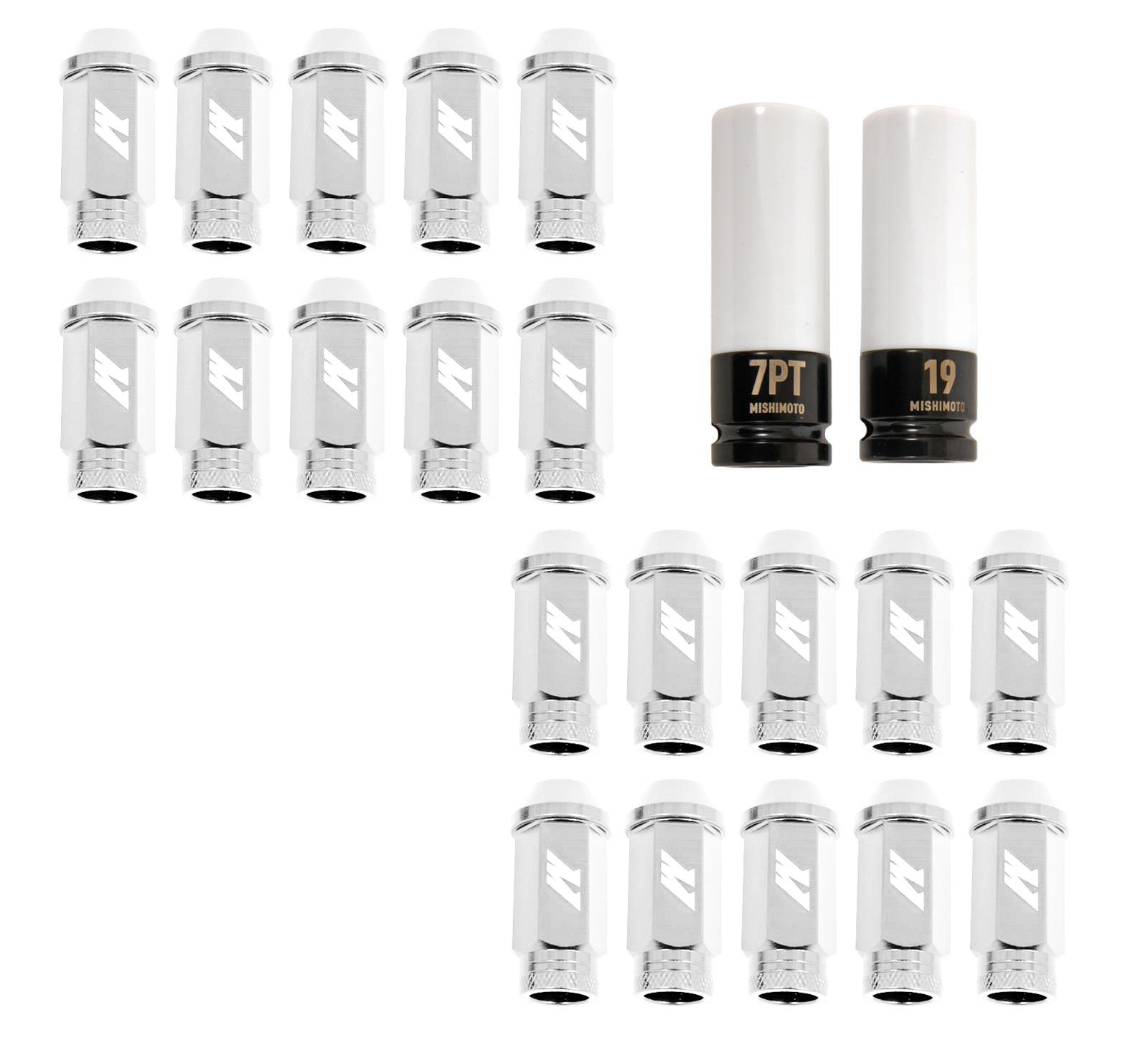 Mishimoto MMLG-125-20LNC Aluminum Locking Lug Nuts