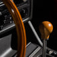 Mishimoto MMSK-WD-R Round Steel Core Wood Shift Knob