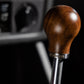 Mishimoto MMSK-WD-R Round Steel Core Wood Shift Knob