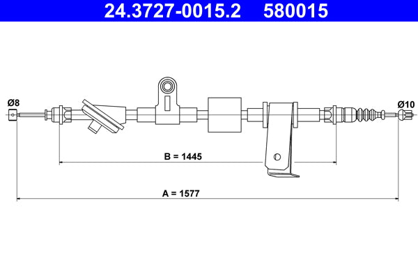 BOSCH 1987482255 Parking Brake Cable Pull