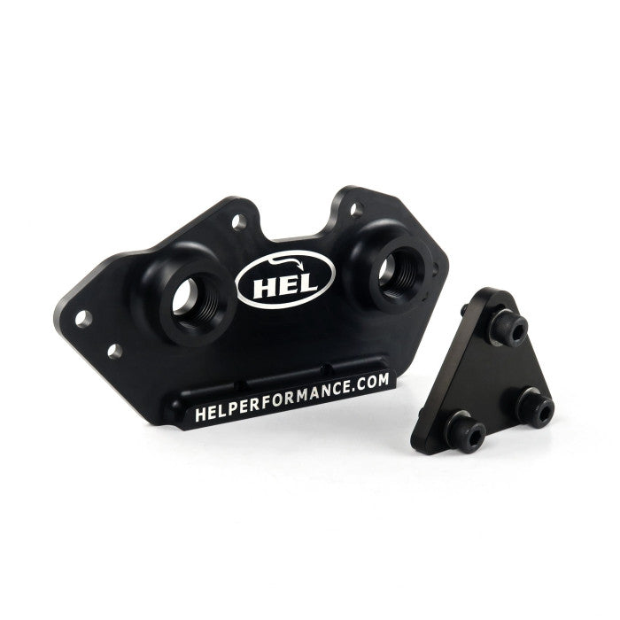 HEL Performance OCTO-009 Oil Cooler Engine Take Off Plate | ML Performance Car Parts