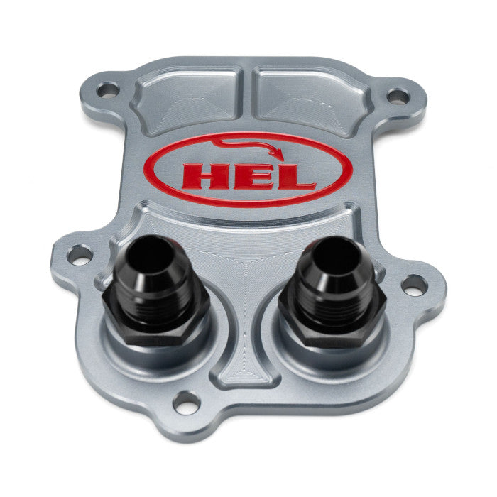 HEL Performance OCTO-010 Oil Cooler Engine Take Off Plate | ML Performance Car Parts