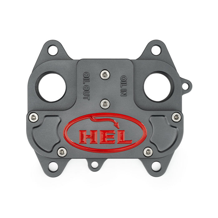HEL Performance OCTO-011 Oil Cooler Engine Take Off Plate | ML Performance Car Parts