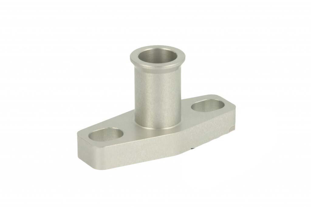 Turbozentrum 402009 Oil return adapter GT-R / GTX / G-Serie / BorgWarner EFR - short pipe