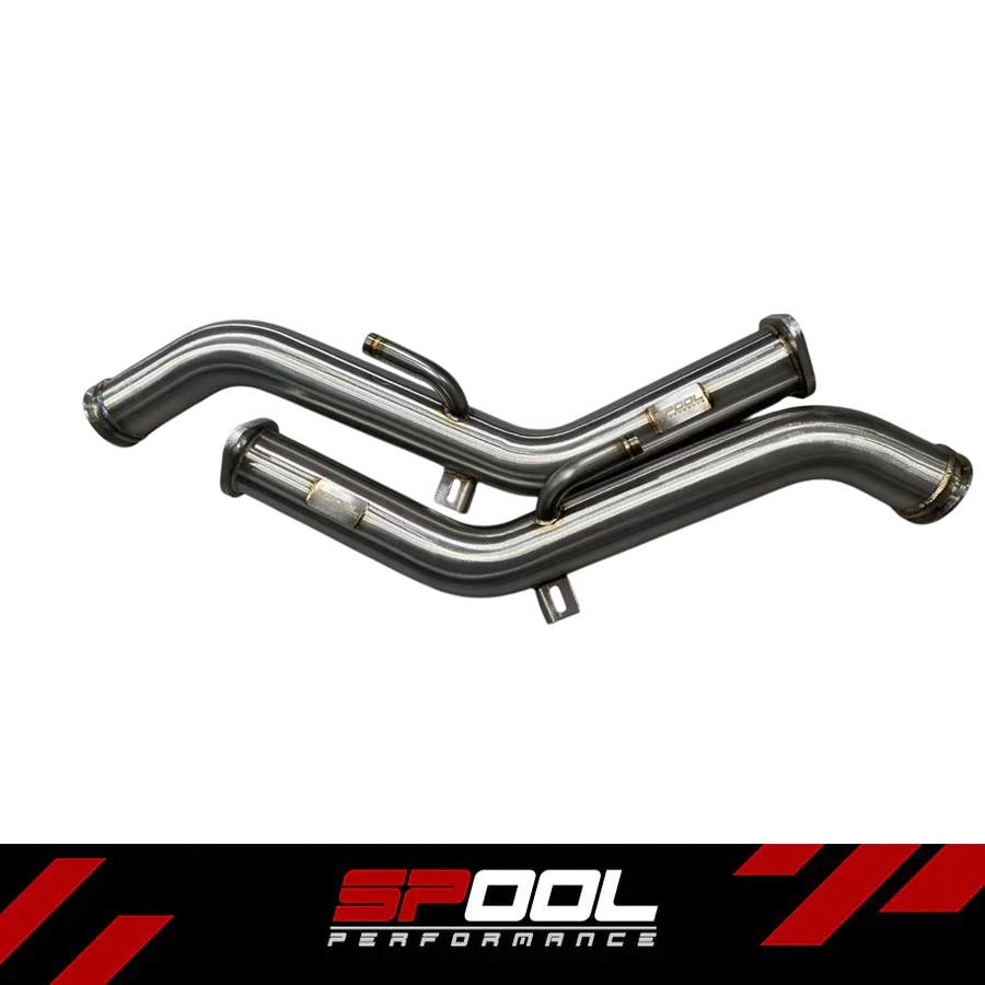 Spool Performance SP-VR30-FDP VR30DTT FULL Downpipes Upgrade [Race Downpipes] Infiniti Q50 Q60 RZ34 [VR30] | ML Performance Car Parts