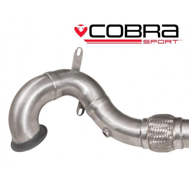 Cobra Exhaust Seat Leon Cupra 280/290/300 (14-18) Sports Cat / De-Cat Front Downpipe Performance Exhaust