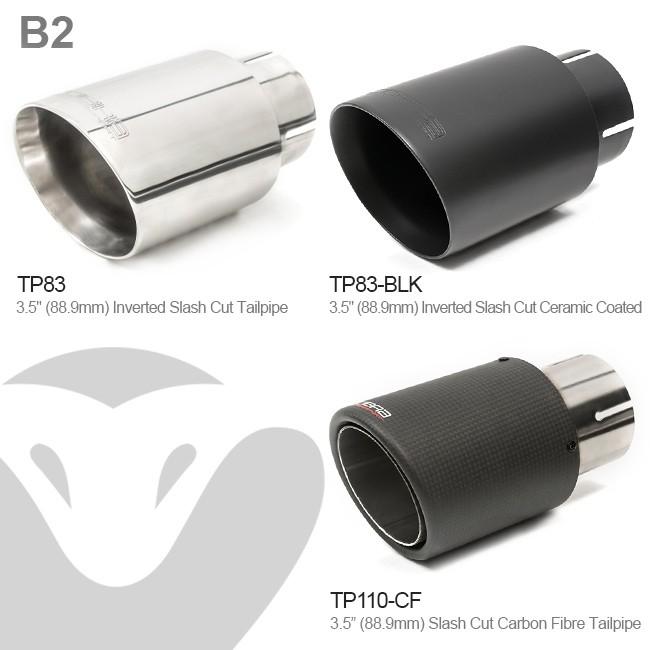 Cobra Exhaust Ford Fiesta (Mk8) (2018-22) ST GPF-Back Valved Performance Exhaust