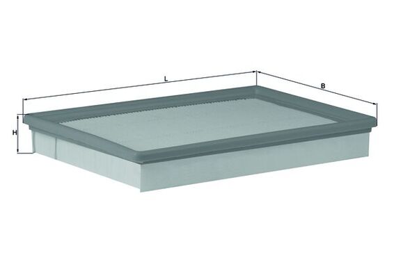 Mahle LX1841/1 - Air Filter