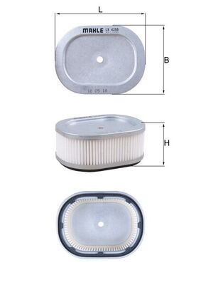 Mahle LX4255 - Air Filter