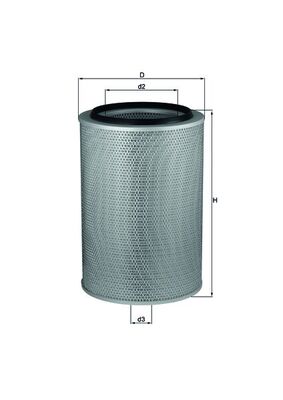 Mahle LX674 - Air Filter