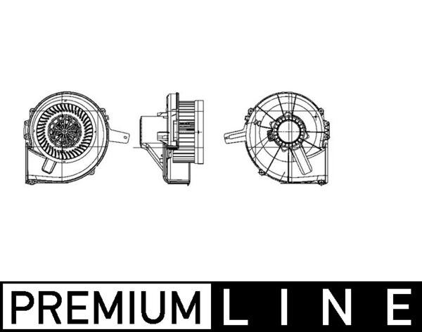 Mahle AB21000P - Interior Blower