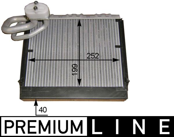 Mahle AE106000P - Evaporator, air conditioning