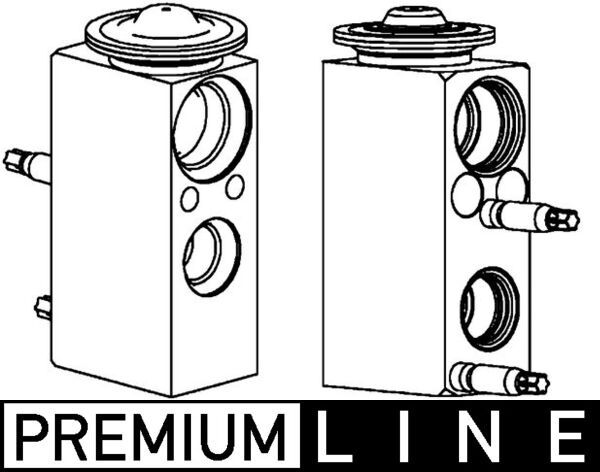 Mahle AVE112000P - Expansion Valve, air conditioning