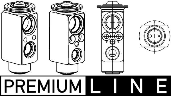 Mahle AVE68000P - Expansion Valve, air conditioning