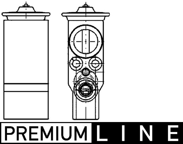 Mahle AVE73000P - Expansion Valve, air conditioning