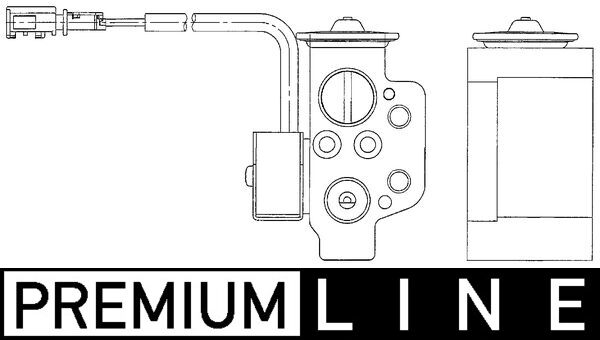 Mahle AVE80000P - Expansion Valve, air conditioning