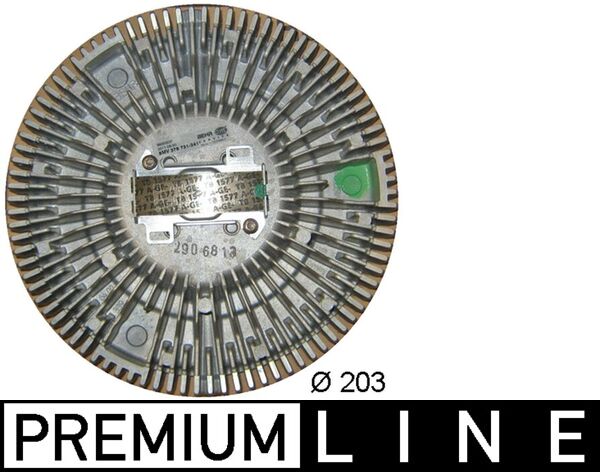 Mahle CFC35000P - Clutch, radiator fan