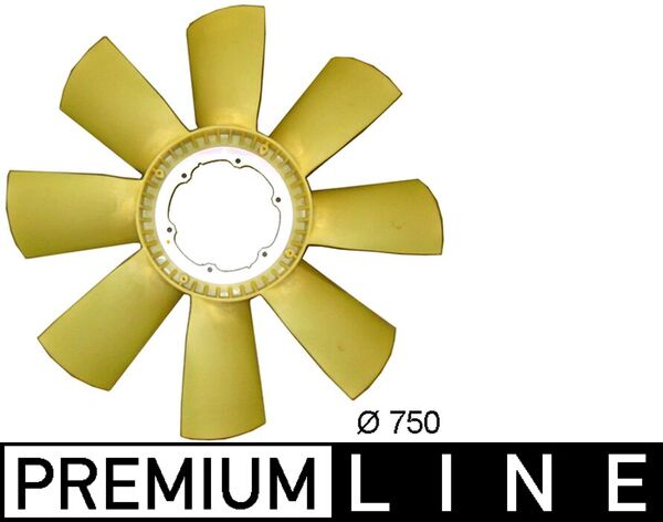 Mahle CFW69000P - Fan Wheel, engine cooling