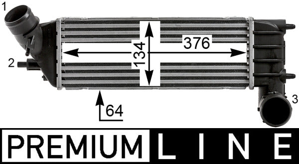 Mahle CI23000P - Charge Air Cooler
