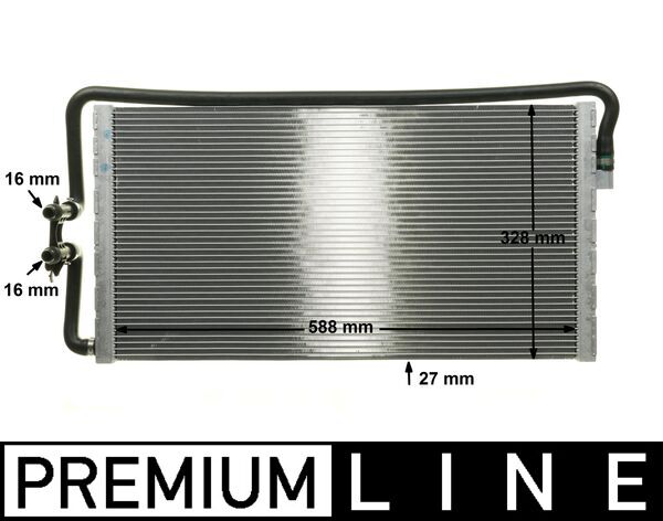 Mahle CR1044000P - Low Temperature Cooler, charge air cooler