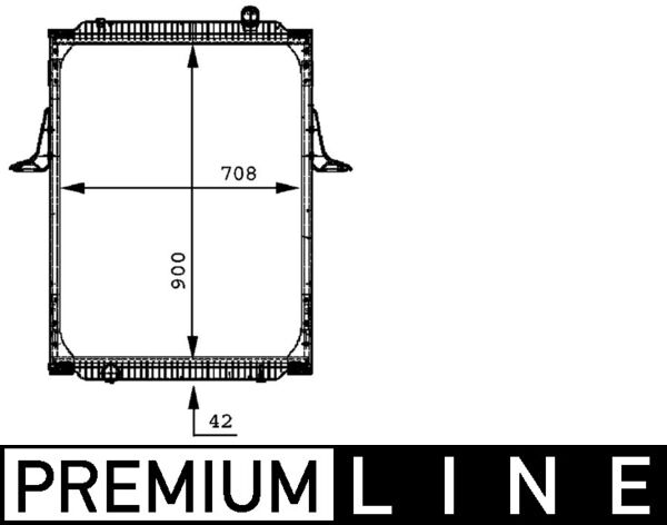 Mahle CR698000P - Radiator, engine cooling