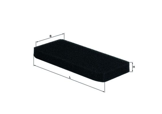 Mahle LAP1 - Filter, cabin air