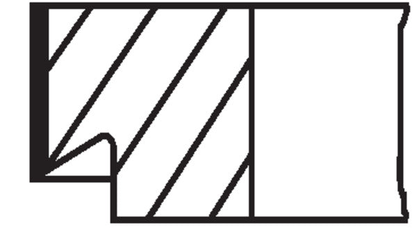 Mahle 00415N2 - Piston Ring Kit