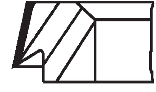 Mahle 14571N0 - Piston Ring Kit