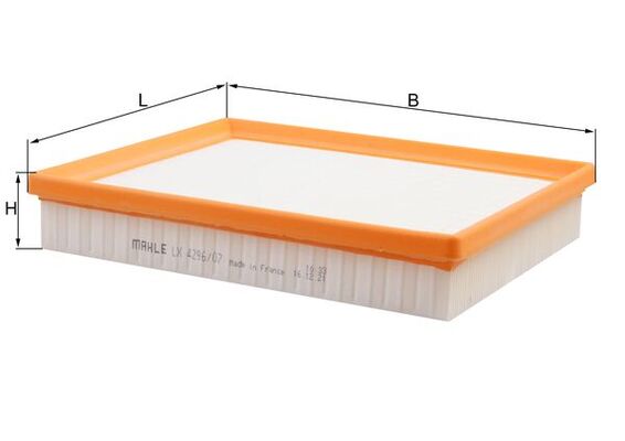 Mahle LX4296/7 - Air Filter