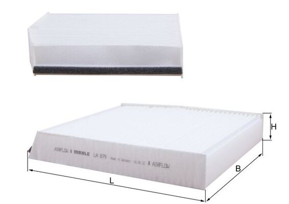 Mahle LA879 - Filter, cabin air