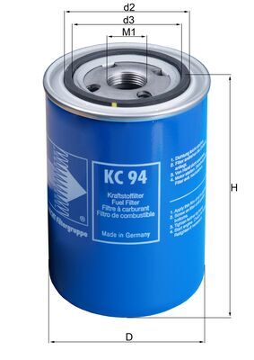 Mahle KC94 - Fuel Filter