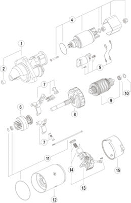 Mahle MS21 - Starter