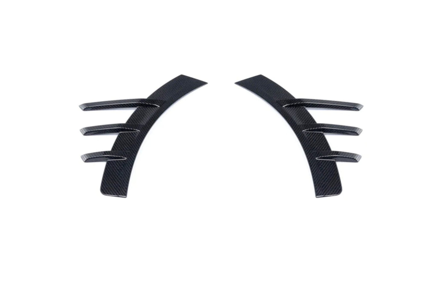 TRE TR-BG87RFTCF Pre-Preg Carbon Fibre Rear Side Fender Trim Spats - BMW G87 M2