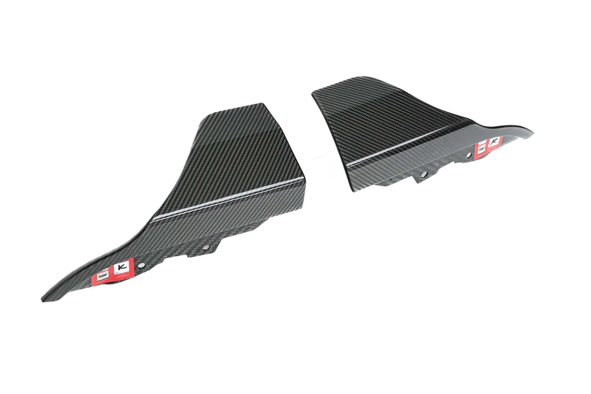 TRE TR-G87TR87RBW Pre-Preg Carbon Fibre TR87 Rear Bumper Winglets - BMW G87 M2