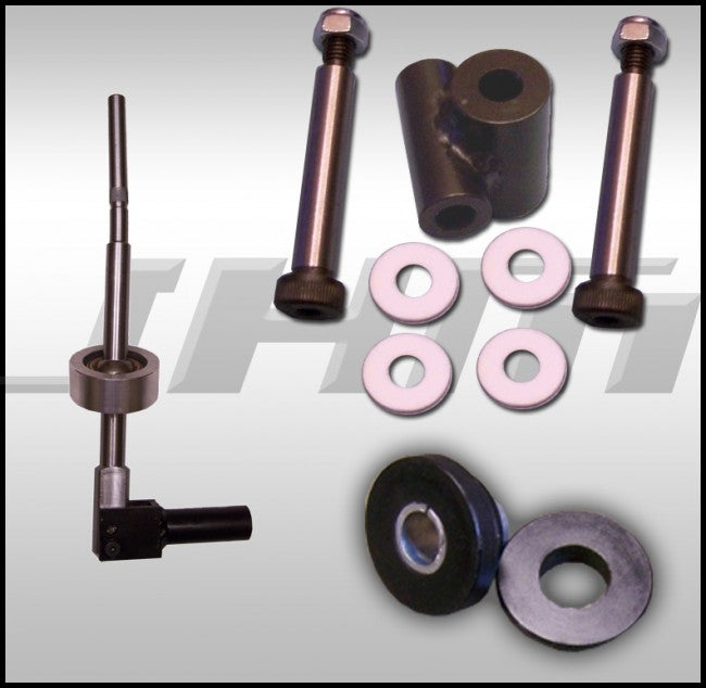 JHM JHM-PKG-B6A45S Trio Package - Solid Shifter-Linkage and Bushing for 2002 - 2004 (5-Speed) B6 A4