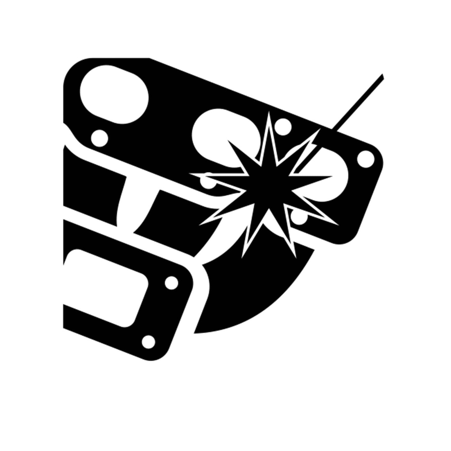 Turbozentrum 432209 Turbo Manifold VAG 1.8T 20V transverse - Twinscroll T3-flange 2x MV-S WG.-port - Stainless Steel