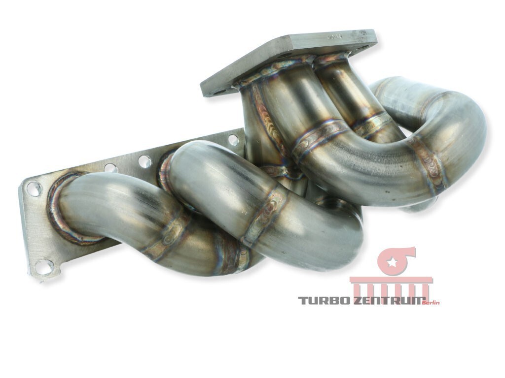 Turbozentrum 456350 Tube Exhaust Manifold VAG 1.8T 20V transverse T25-flange no WG - Stainless Steel