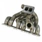 Turbozentrum 428498 Turbo Manifold VAG VR6 2.8 / 2.9L Twinscroll T4-flange 2x MV-S WG.-port - Stainless Steel