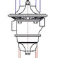 Turbozentrum 249101 Turbolader BBSPA12 mit 0,43AR