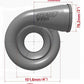 Turbozentrum 249107 Turbolader SPA522R mit T3 Flansch und 0,70AR