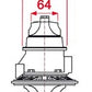 Turbozentrum 249036 Turbolader Turbinengehause fur SPA700