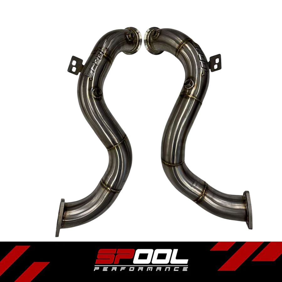 Spool Performance SP-RDP-AM-M177C Aston Martin Vantage V8 [M177] Downpipe Upgrade [Race Downpipes] | ML Performance Car Parts