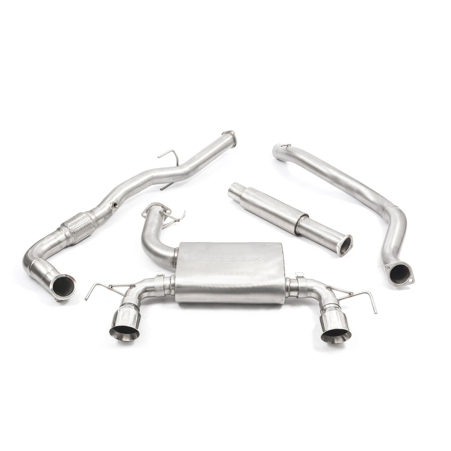 Cobra Exhaust Vauxhall Corsa D VXR Nurburgring (10-14) Turbo Back Performance Exhaust