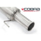 Cobra Exhaust Vauxhall Corsa D 1.6 SRI (10-14) Turbo Back Performance Exhaust
