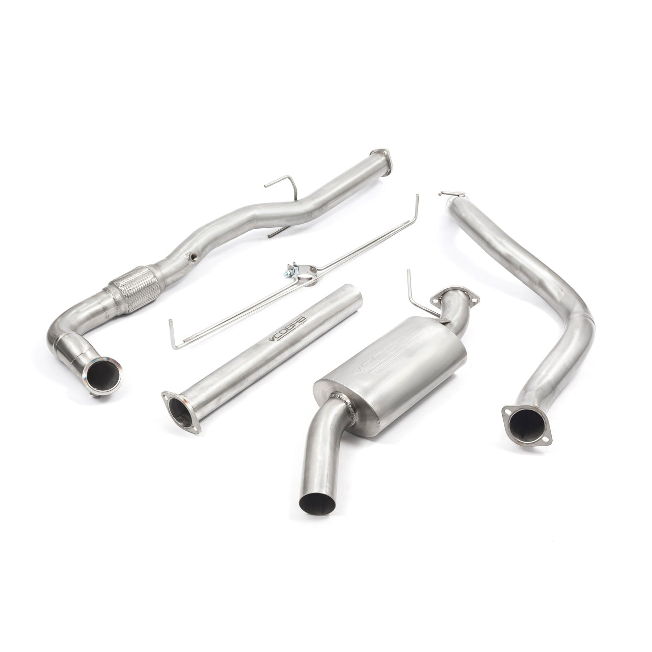Cobra Exhaust Vauxhall Corsa D VXR (10-14) Turbo Back Performance Exhaust