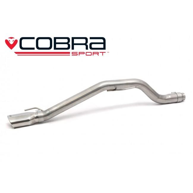 Cobra Exhaust Vauxhall Corsa E 1.4 Turbo (15-19) Venom Box Delete Rear Performance Exhaust