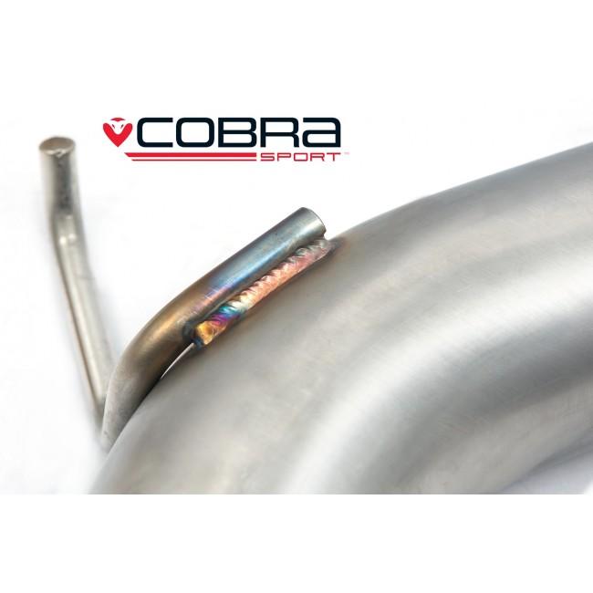Cobra Exhaust VW Golf GTI (Mk7) 2.0 TSI (5G) (12-17) Resonator Delete Performance Exhaust