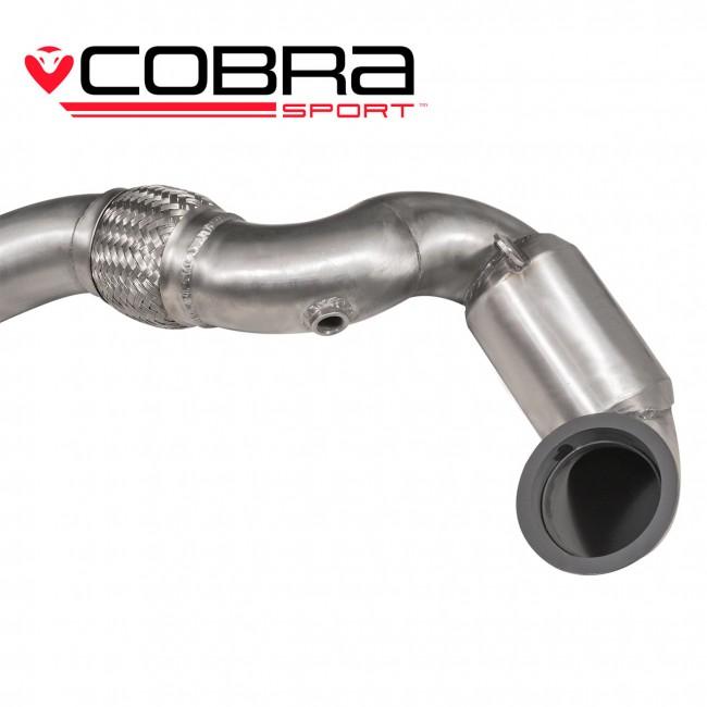 Cobra Exhaust VW Golf R (Mk7) 2.0 TSI (5G) (12-18) Front Downpipe Performance Exhaust