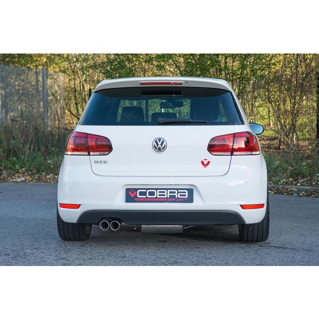 Cobra Exhaust VW Golf GTD (Mk6) 2.0 TDI (5K) (09-13) Cat Back Performance Exhaust