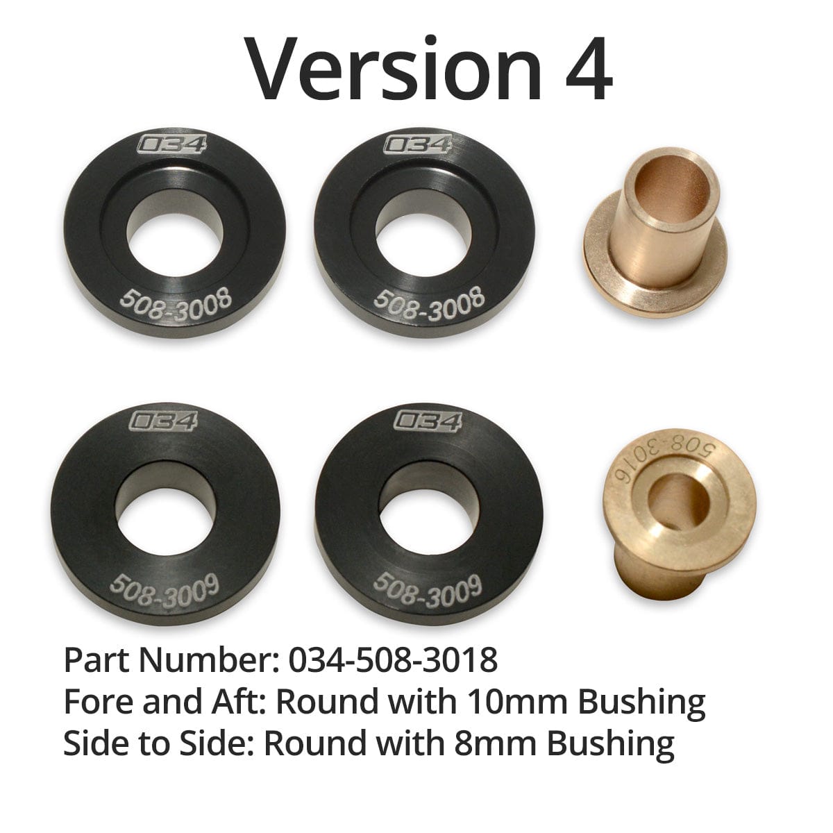 034Motorsport Solid Shifter Bushing Kits